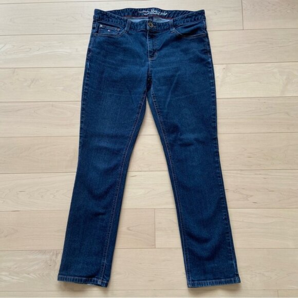 Tommy Hilfiger jeans Modern Straight Pli-Pli medium rise Mexico stretch blue 12 - Picture 11 of 11